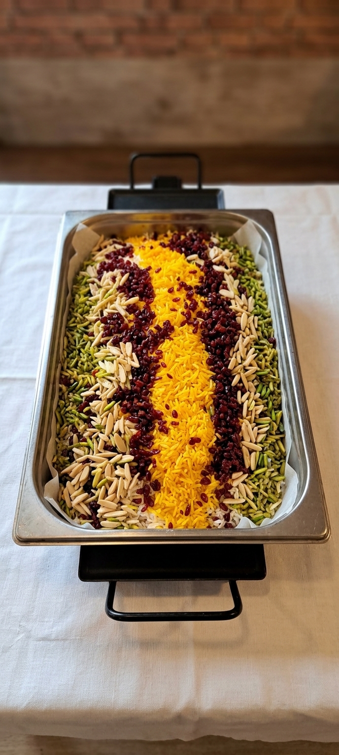 زرشک‌پلو — عکس نهایی